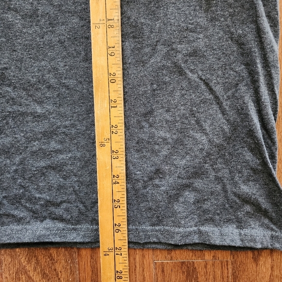 Crested Butte Colorado Unisex Gray Long Sleeve Top Large - Picture 4 of 6